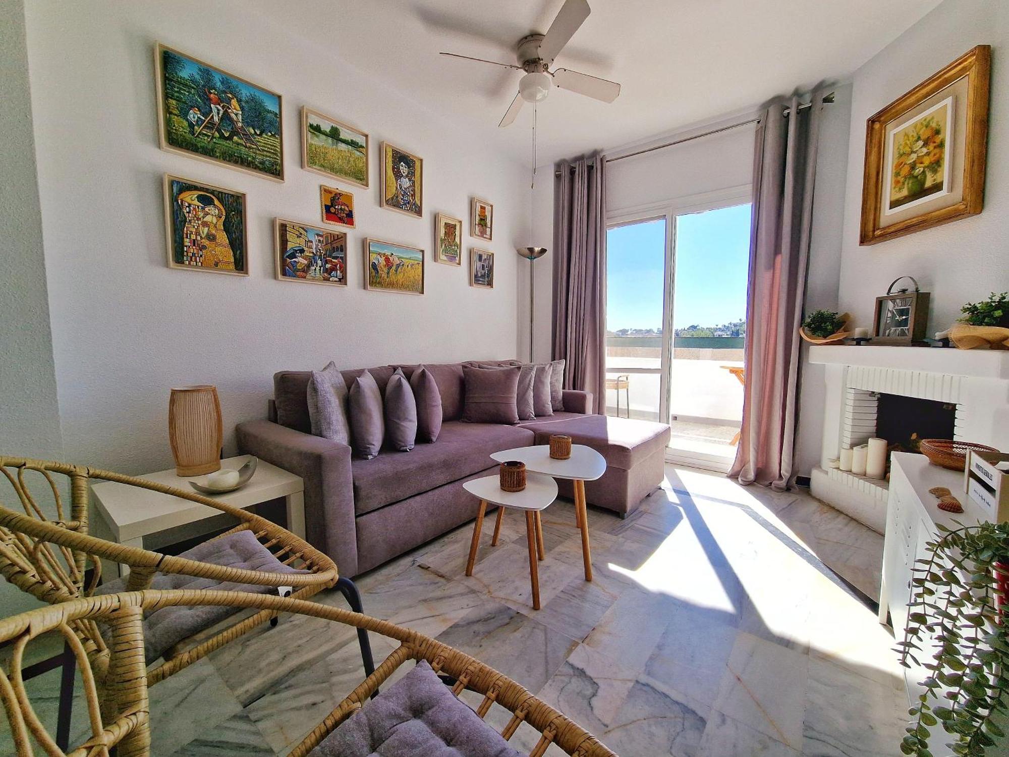 Hermoso Piso En La Cala De Mijas Con Vistas Al Mar Bagian luar foto